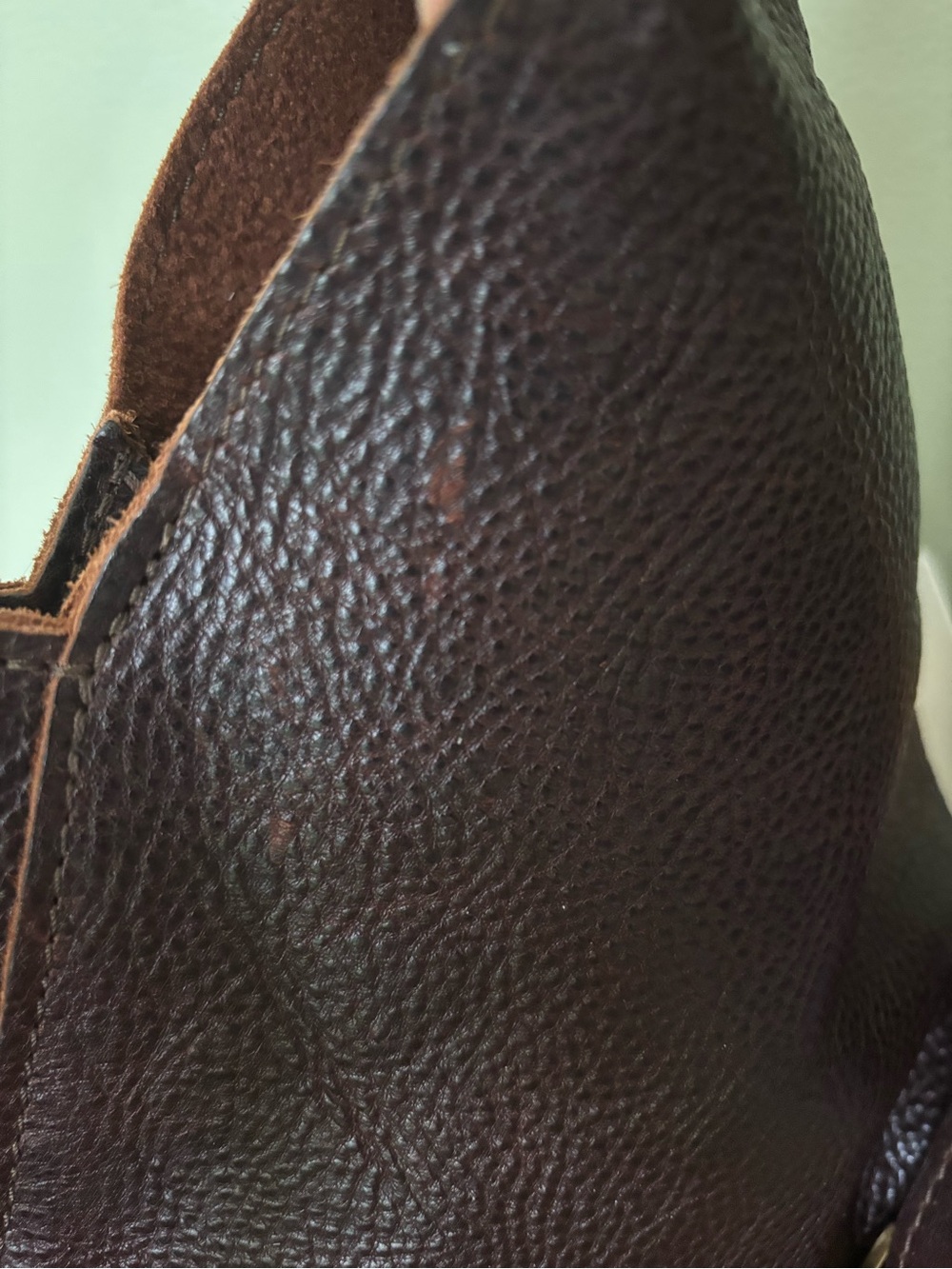 Portland Leather Deep Brown Coldbrew small Naomi crossbody - Picture 6 of 8
